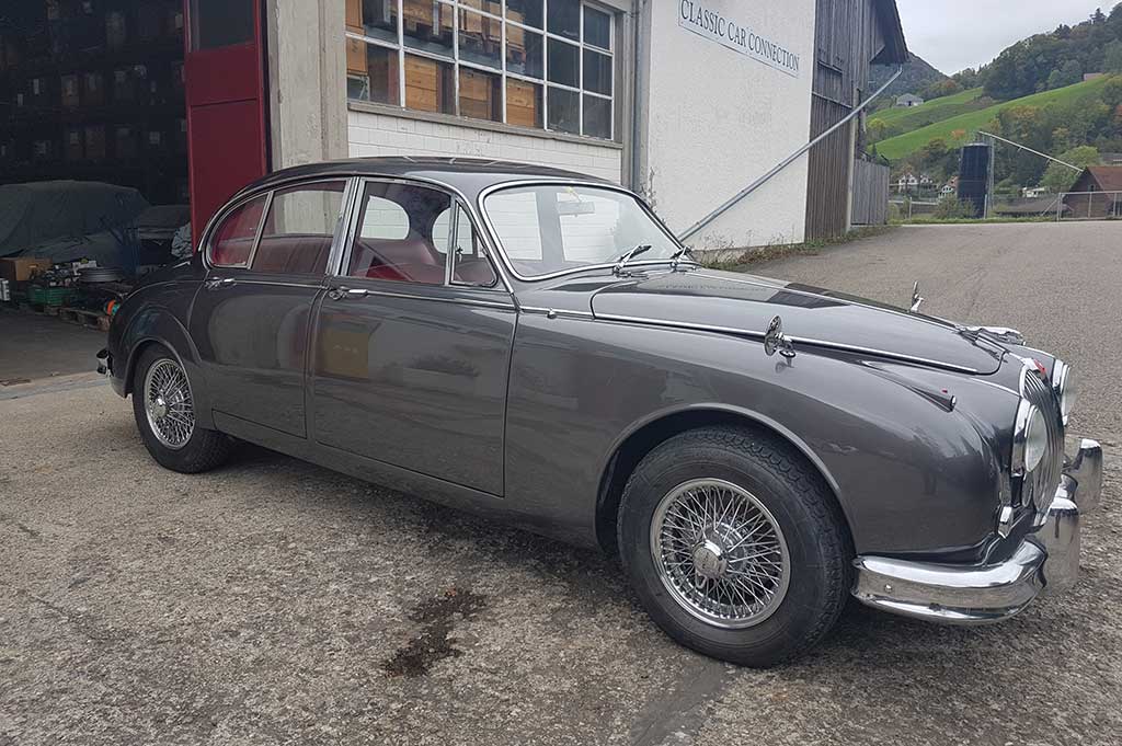 Jaguar XK Mk2 Reparatur Unfallschaden